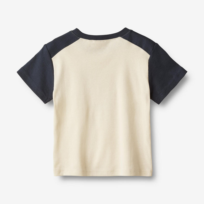 Wheat Main  Kurzarm T-Shirt Laurits Jersey Tops and T-Shirts 1477 shell
