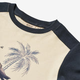 Wheat Main  Kurzarm T-Shirt Laurits Jersey Tops and T-Shirts 1477 shell