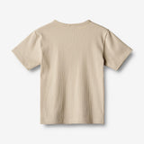 Wheat Main  Kurzarm T-Shirt Lumi Jersey Tops and T-Shirts 3162 feather gray