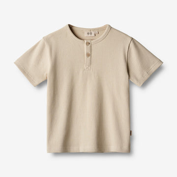 Wheat Main  Kurzarm T-Shirt Lumi Jersey Tops and T-Shirts 3162 feather gray