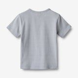 Wheat Main  Kurzarm T-Shirt Lumi Jersey Tops and T-Shirts 1048 blue stripe