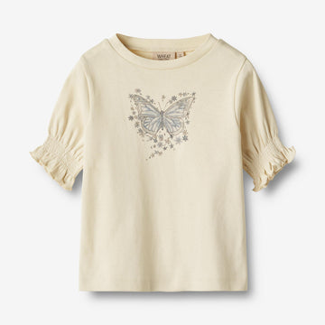Wheat Main  Kurzarm T-Shirt Norma Jersey Tops and T-Shirts 1477 shell