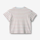 Wheat Main  Kurzarm T-Shirt Tommy Jersey Tops and T-Shirts 4031 light blue stripe