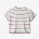 Wheat Main  Kurzarm T-Shirt Tommy Jersey Tops and T-Shirts 4031 light blue stripe