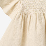 Wheat Main Kurzärmeliges Kleid Elva Dress 3129 eggshell
