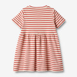 Wheat Main  Kurzärmliges Jersey-Kleid Anna Dresses 2078 red stripe