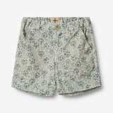 Wheat Main Kurze Hosen Elvig Shorts 9412 aqua hawaii flowers