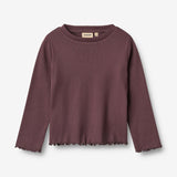Wheat Main L/S Else T-Shirt Jersey Tops and T-Shirts 3030 fudge