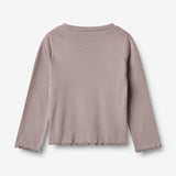 Wheat Main L/S Else T-Shirt Jersey Tops and T-Shirts 9531 dusty purple