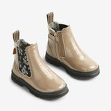 Wheat Footwear Lackleder-Chelsea-Stiefel Chai Wolle Tex Winter Footwear 0090 taupe