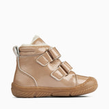 Wheat Footwear Lackleder-Lauflern-Stiefel Snugga Wolle Prewalkers 9011 beige