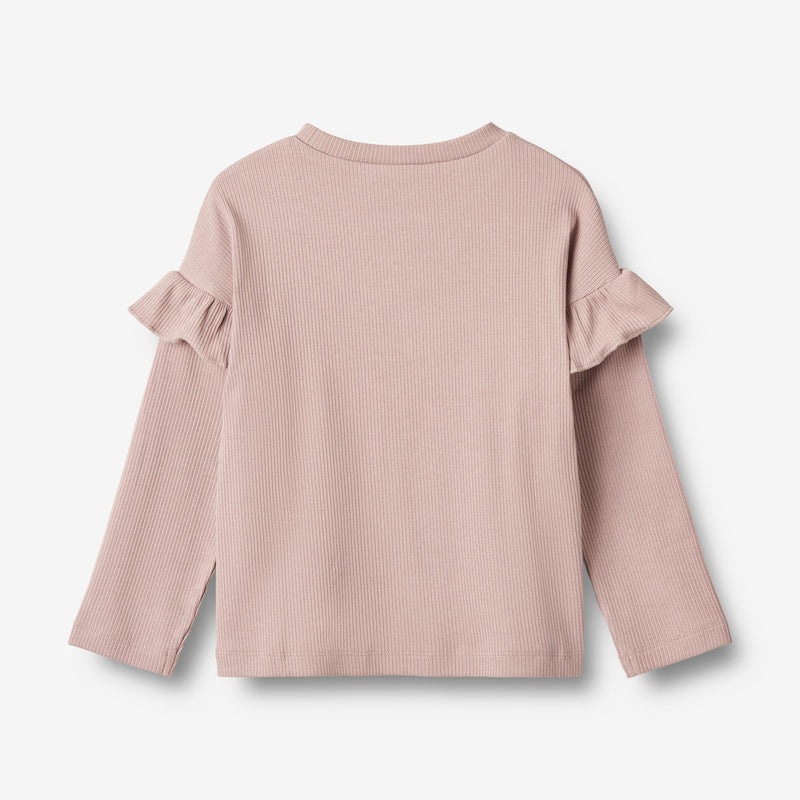 Wheat Main Langarm-T-Shirt Belinda Jersey Tops and T-Shirts 1135 dry rose