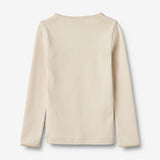 Wheat Main Langarm-T-Shirt Belis Jersey Tops and T-Shirts 3129 eggshell 