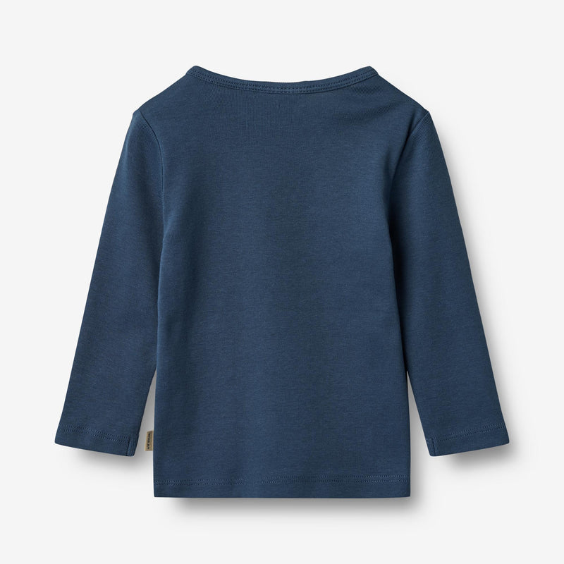 Wheat Main Langarm-T-Shirt Benjamin Jersey Tops and T-Shirts 1042 blue waves