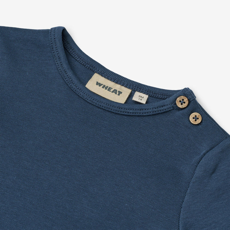 Wheat Main Langarm-T-Shirt Benjamin Jersey Tops and T-Shirts 1042 blue waves