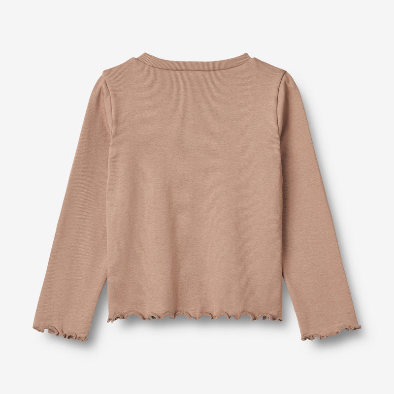 Wheat Main Langarm-T-Shirt Else Jersey Tops and T-Shirts 1164 nougat rose