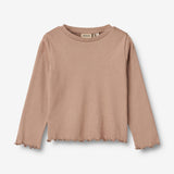 Wheat Main Langarm-T-Shirt Else Jersey Tops and T-Shirts 1164 nougat rose