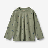 Wheat Main Langarm-T-Shirt Malthe Jersey Tops and T-Shirts 9552 dusty green cars
