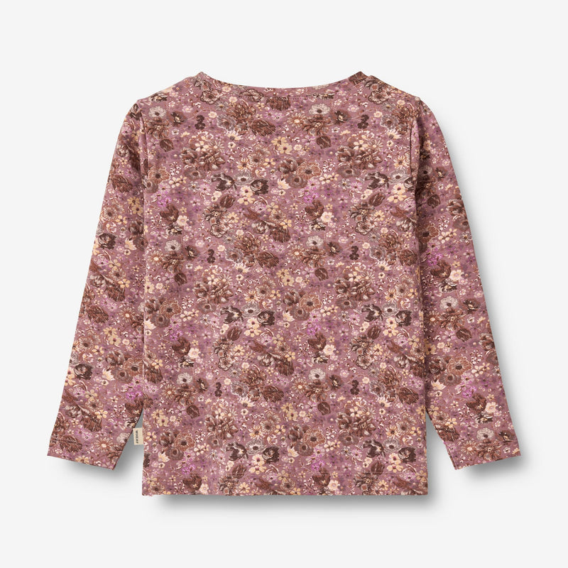 Wheat Main Langarm-T-Shirt Manna Jersey Tops and T-Shirts 1347 lavender flowers