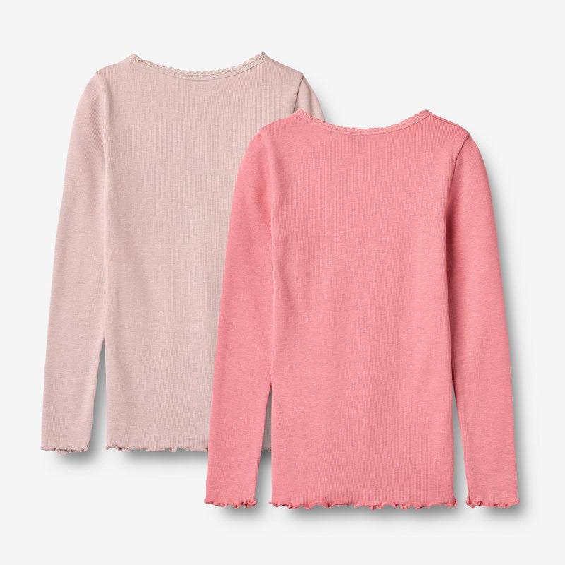 Wheat Main Langarm-T-Shirt Reese Jersey Tops and T-Shirts 2355 pink lilac