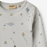 Wheat Main Langarm Babybody Freddie Body 9036 mellow sky kites