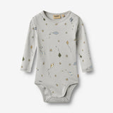 Wheat Main Langarm Babybody Freddie Body 9036 mellow sky kites