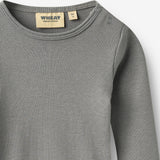 Wheat Main Langarm Babybody Spencer Body 9624 flint