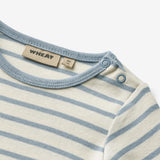 Wheat Main Langarm Body Berti | Baby Underwear/Bodies 1479 shell stripe