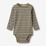 Wheat Main Langarm Body Berti | Baby Underwear/Bodies 0181 multi stripe