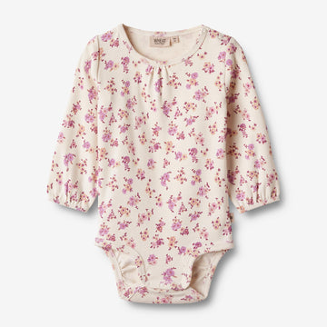 Wheat Main  Langarm Body Elmine Underwear/Bodies 1478 shell flowers