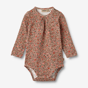 Wheat Main Langarm Body Liv Underwear/Bodies 1187 rose flower meadow