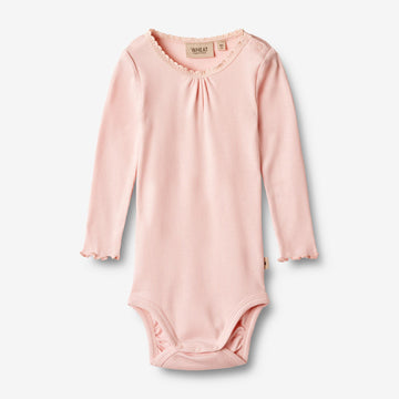 Wheat Main  Langarm Rippen Body Lotta Underwear/Bodies 2281 rose ballet