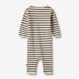 Wheat Main  Langarm Strampler Theis Jumpsuits 1433 navy stripe