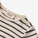 Wheat Main  Langarm Strampler Theis Jumpsuits 1433 navy stripe