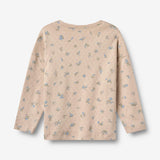 Wheat Main Langarm T-Shirt Thilda Jersey Tops and T-Shirts 9573 warm sand flowers