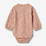 Wheat Main Langarmbody Elmine Underwear/Bodies 9566 rose dust flower meadow
