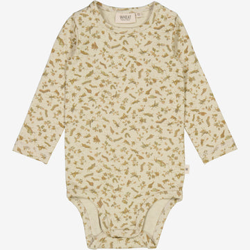 Wheat Main  Langarmbody Plain Underwear/Bodies 5059 fossil insects