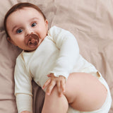 Wheat Main Langarmbody Regitze Body 3182 ivory