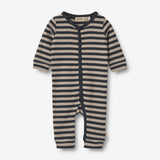 Wheat Main  Langärmliger Strampler Bendji Jumpsuits 1433 navy stripe