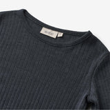 Wheat SMU Langärmliges T-Shirt aus Wolle Alfie Jersey Tops and T-Shirts 1432 navy