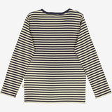 Wheat Main  Langärmliges, gestreiftes T-Shirt Jersey Tops and T-Shirts 1387 midnight stripe