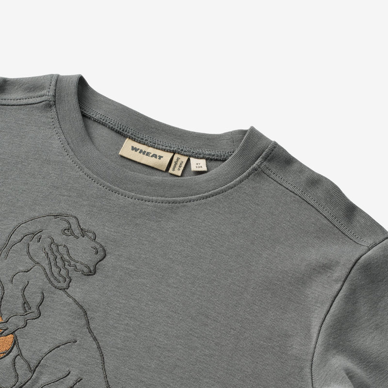 Wheat Main Langarmshirt Beck Jersey Tops and T-Shirts 1201 stormy blue