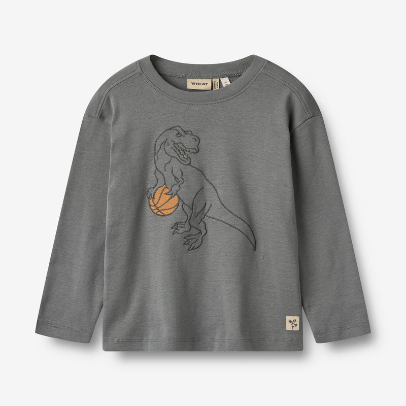 Wheat Main Langarmshirt Beck Jersey Tops and T-Shirts 1201 stormy blue