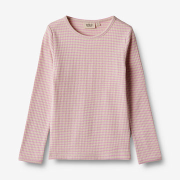 Wheat Main  Langarmshirt Britt Jersey Tops and T-Shirts 2354 pink lilac stripe