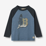 Wheat Main Langarmshirt Bror Jersey Tops and T-Shirts 1174 bering sea