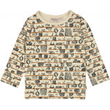 Wheat Main Langarmshirt Eddie Jersey Tops and T-Shirts 3184 clam attic