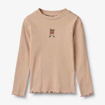 Wheat Main Langarmshirt Louann Jersey Tops and T-Shirts 1157 moonlight rose