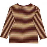 Wheat Main Langarmshirt Morris Jersey Tops and T-Shirts 2750 maroon