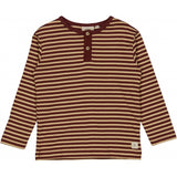 Wheat Main Langarmshirt Morris Jersey Tops and T-Shirts 2750 maroon