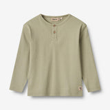 Wheat Main Langarmshirt Morris Jersey Tops and T-Shirts 1145 green tea